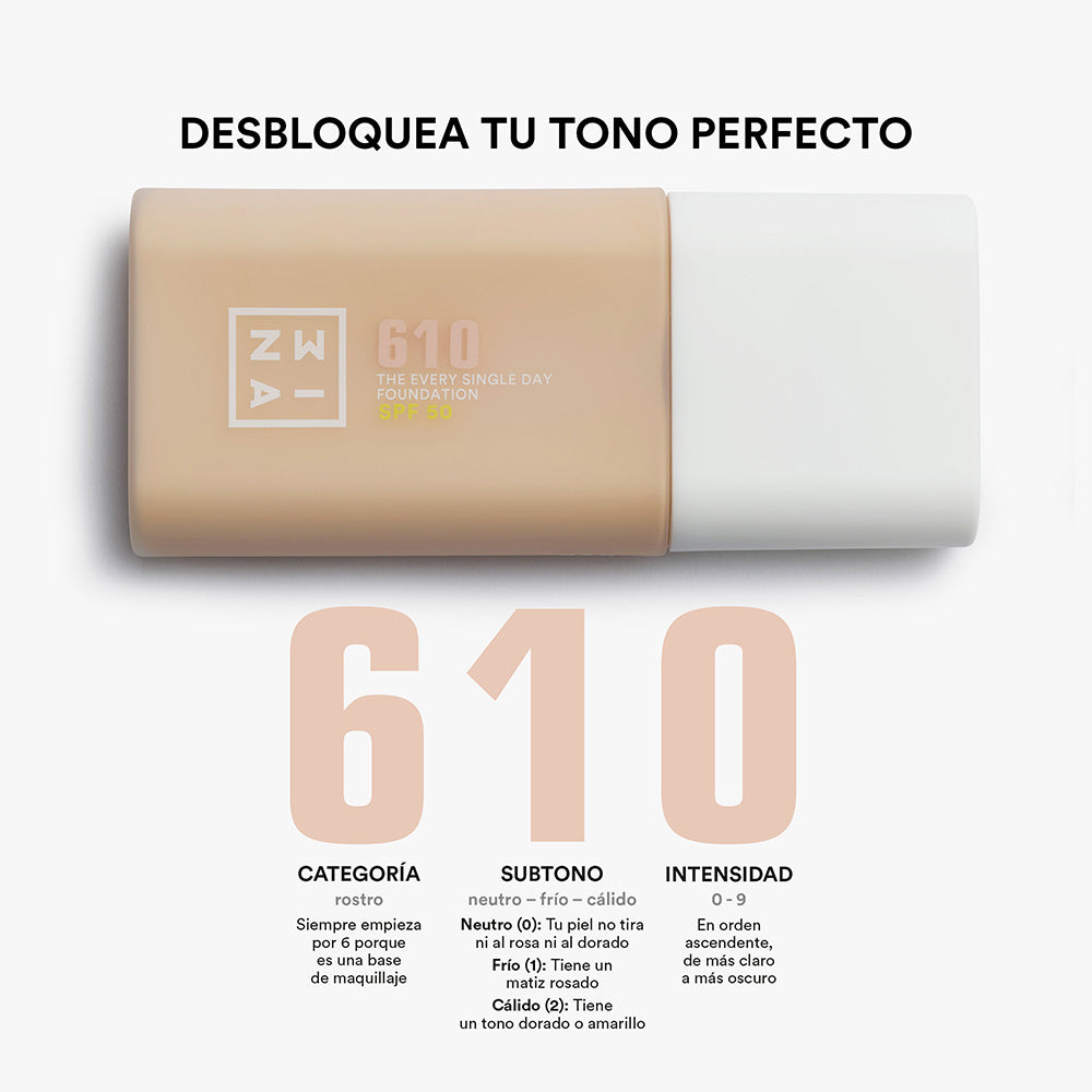 the every single day foundation spf 50 604