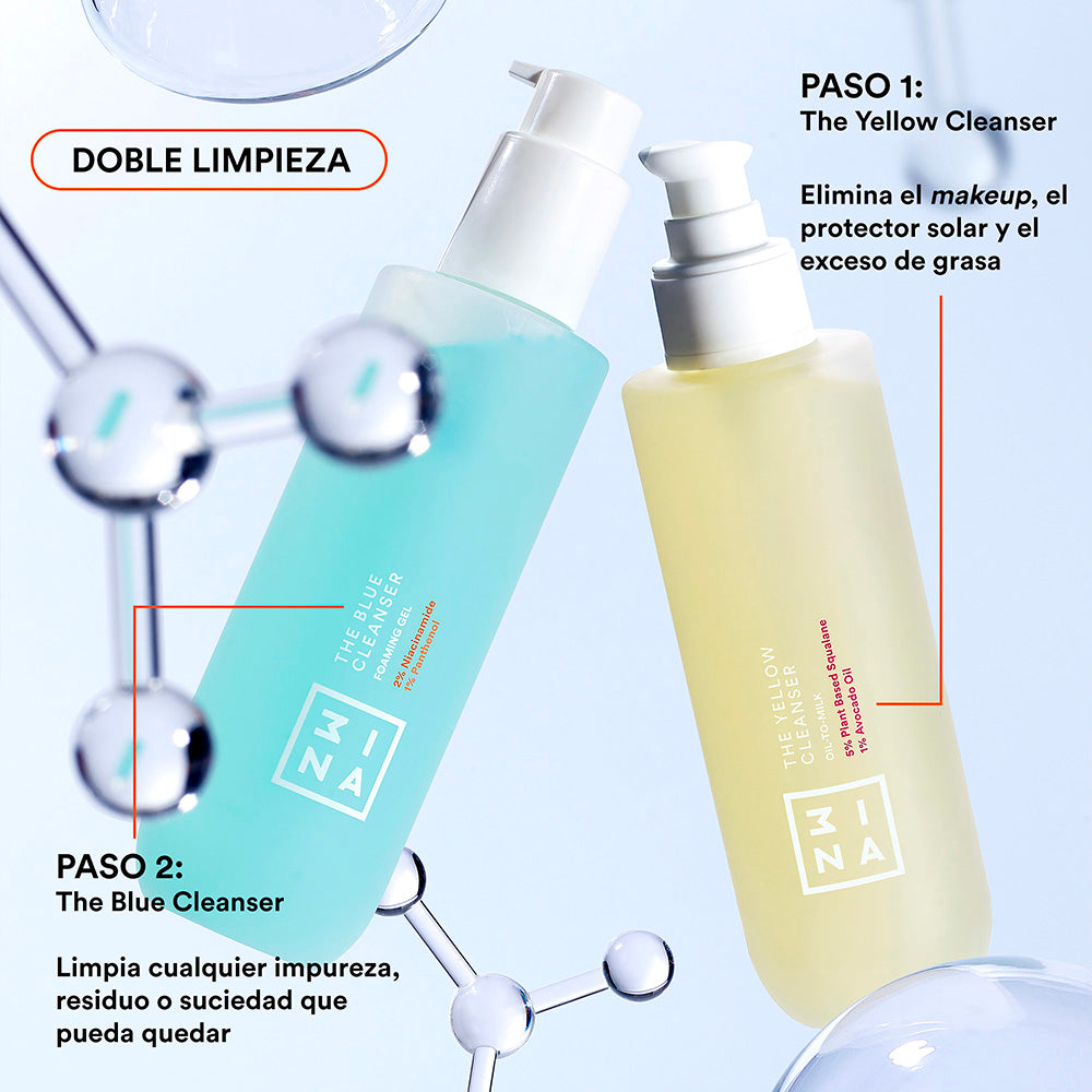 the blue cleanser