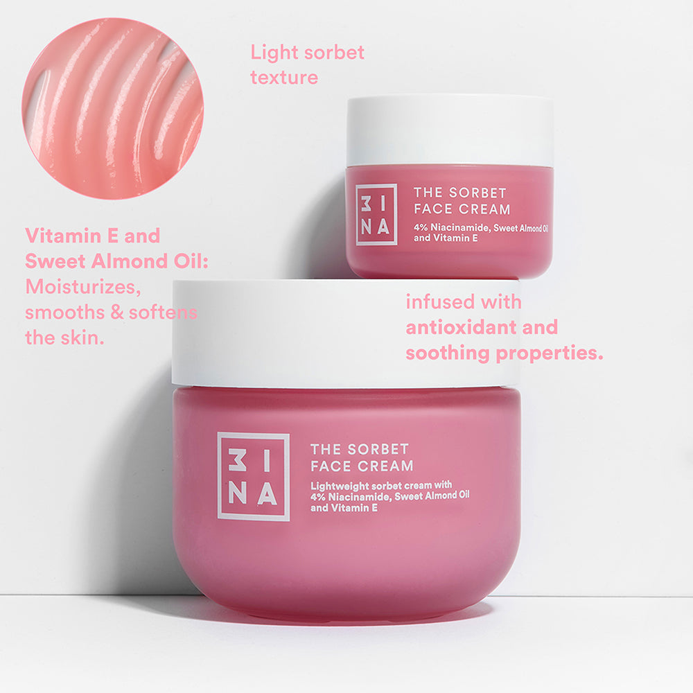 Travel-Size Daily Face Cream | 3INA – Cruelty-Free Makeup – 3INA