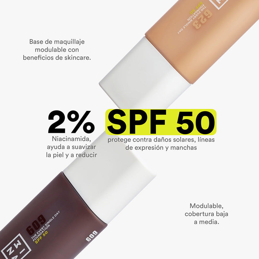 the every single day foundation spf 50 604